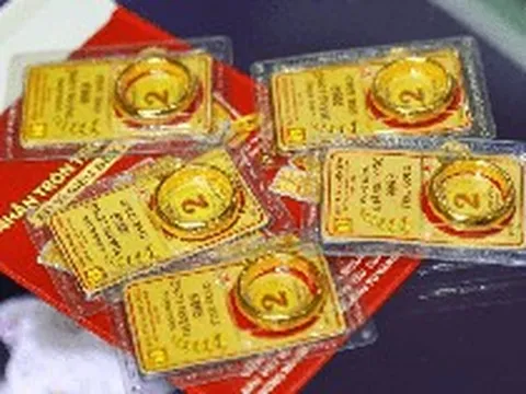 Giá vàng nhẫn trơn, vàng miếng sáng 19/6
