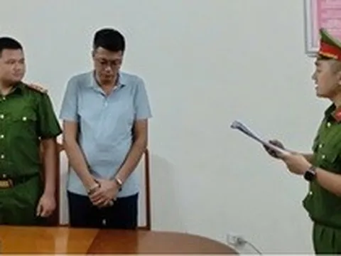 Ra lệnh bắt tạm giam cựu cán bộ ngân hàng Vũ Công Giang SN 1989