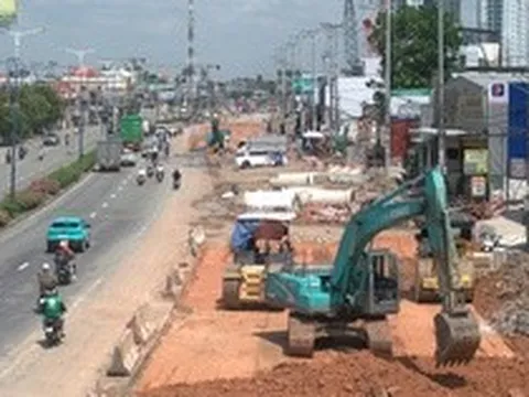Quốc lộ 13 rộng 8 làn xe trước ngày về đích