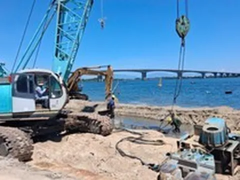 Cận cảnh kè An Lương tan nát sau mưa lũ, Đà Nẵng 'rót' 210 tỷ dựng 'tường thành'