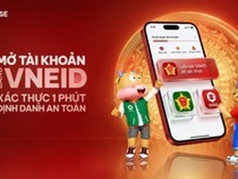 DNSE hoàn tất liên kết VNeID, rút ngắn quy trình mở tài khoản chứng khoán