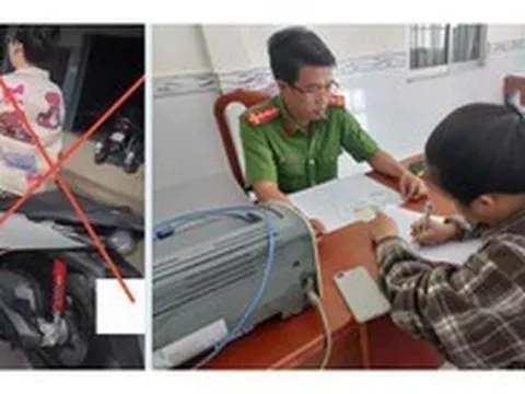 Tự đăng clip vi phạm giao thông lên Facebook, người phụ nữ bị công an mời làm việc