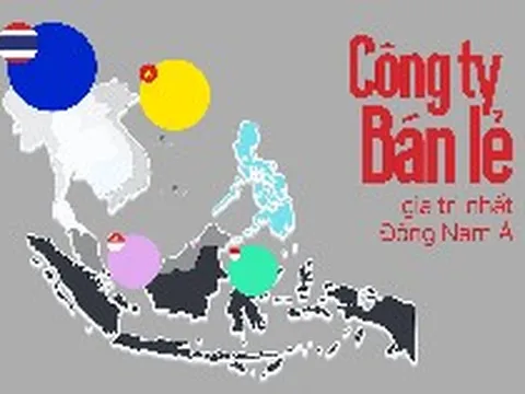 3 gã khổng lồ bán lẻ Việt Nam nằm ở đâu trên bản đồ khu vực Đông Nam Á?