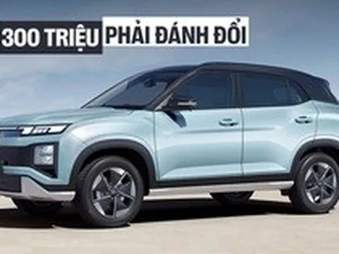 Hyundai Creta bản điện giá quy đổi từ hơn 300 triệu đồng: Chạy tới 510km/sạc, có ADAS cấp 2, tùy chọn thuê pin