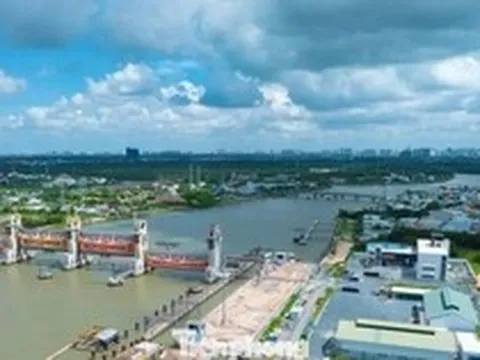 Trên công trường siêu dự án chống ngập 10.000 tỷ ở TPHCM