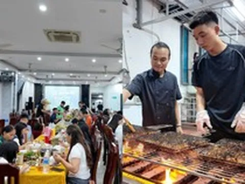 50 khách mắc kẹt vì bão số 1, chủ khách sạn ở Cô Tô mổ lợn rừng nuôi cả năm làm tiệc đãi