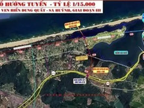 Việt Nam sắp có thêm tuyến đường ven biển 6.000 tỷ đồng, kết nối Đà Nẵng - Quảng Ngãi - Gia Lai
