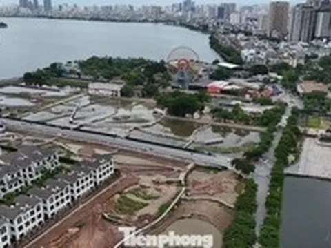Hoàn thiện cải tạo 3 hồ Sen để chuẩn bị nhận nước bổ cập cho hồ Tây
