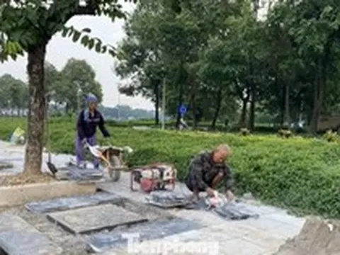 Chính quyền nói gì về việc 'vỉa hè vừa thay áo mới đã tiếp tục đào lên thi công cống thoát nước'?
