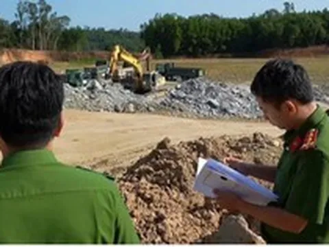Thu lợi bất chính từ khai thác mỏ đất, Chủ tịch HĐQT cùng giám đốc bị khởi tố