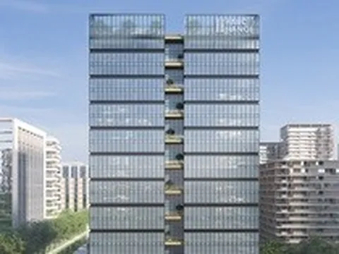 Cột mốc mới với dự án văn phòng hạng A tại trung tâm tài chính mới của Thủ đô