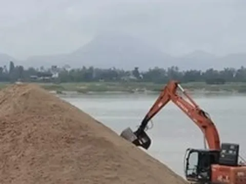 Hà Nội đề xuất cơ chế điều tiết cát, vật liệu xây dựng liên tỉnh