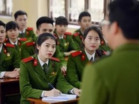 Điểm chuẩn Học viện Cảnh sát Nhân dân 3 năm gần nhất