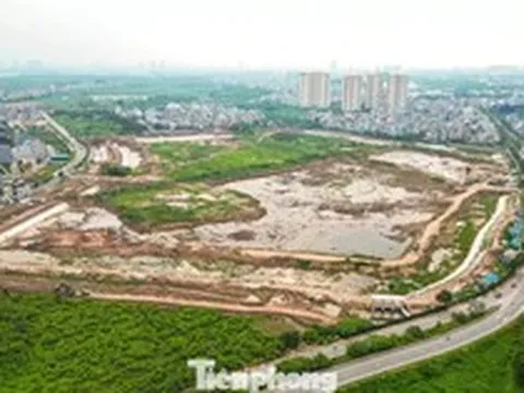 Dần lộ diện hồ điều hòa 972 tỷ đồng, tăng năng lực chống ngập phía Đông Hà Nội