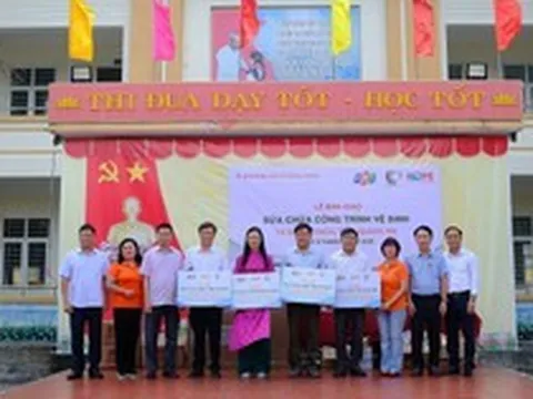 FPT chung tay cải tạo 15 công trình vệ sinh học đường tại Quảng Trị