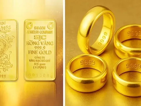 Giá vàng hôm nay (10/7): Vàng miếng SJC và nhẫn biến động bất ngờ, neo ở vùng giá cao