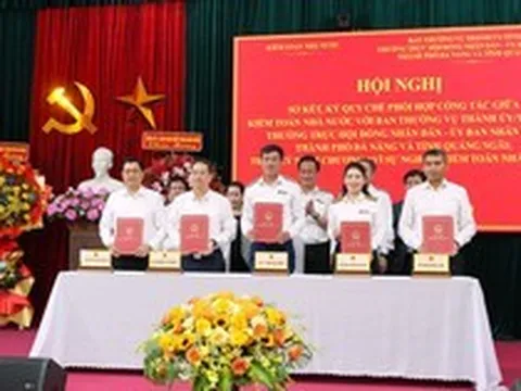 Kiểm toán nhà nước ký Quy chế phối hợp với TP. Đà Nẵng và tỉnh Quảng Ngãi: Chuyển động theo mô hình mới và định hướng phát triển của đất nước