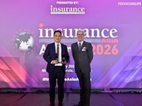 Techcom Life đoạt cú đúp giải thưởng tại Insurance Asia Awards 2026