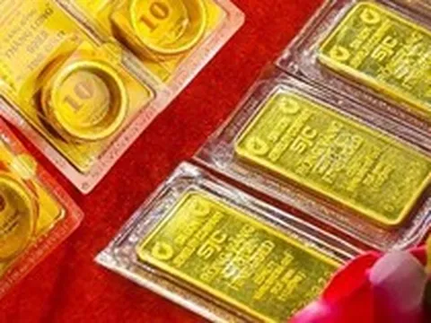 Giá vàng miếng SJC, vàng nhẫn trơn chiều 11/7
