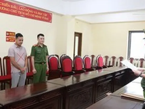 Quyết định khởi tố Nguyễn Mạnh Cường SN 1987