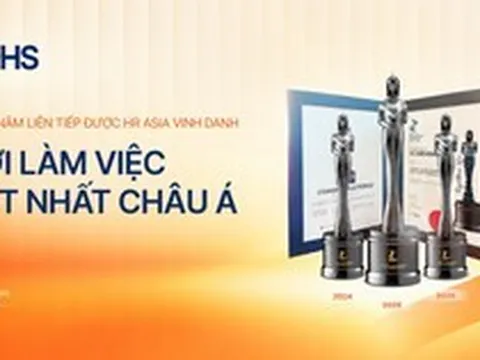 SHS ba năm liên tiếp được vinh danh “Nơi làm việc tốt nhất châu Á”