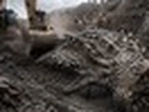 Công trường dừng thi công khẩn cấp sau khi máy xúc đào trúng 'kho báu' nặng 1,36 tấn, giá trị không chỉ nằm ở vật chất