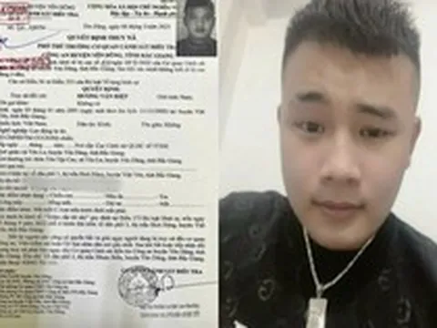 Công an truy nã, kêu gọi Dương Văn Hiệp SN 2001 ra đầu thú