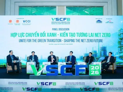 Diễn đàn VSCF 2026: Thúc đẩy chuyển đổi xanh ngành xây dựng