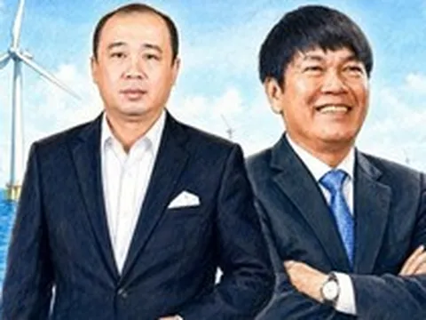 Đại gia Khoa “khàn” bắt tay tỷ phú Trần Đình Long muốn làm dự án điện gió 1,5 triệu tỷ đồng