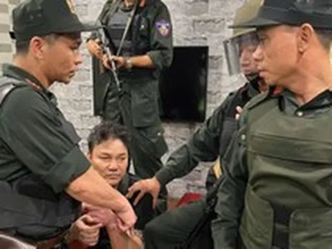 Bắt Dũng 'Mắm', kẻ bị truy nã đặc biệt nguy hiểm ở Hưng Yên