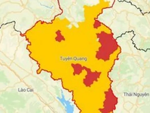Tuyên Quang nguy cơ ngập sâu đến 2m, đề phòng lũ quét, sạt lở tại 105 xã phường