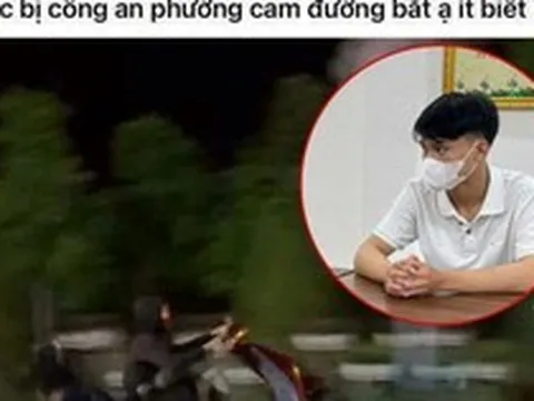 Cái kết của thanh niên đăng clip bốc đầu ẩn danh "ước bị công an bắt" lên Facebook