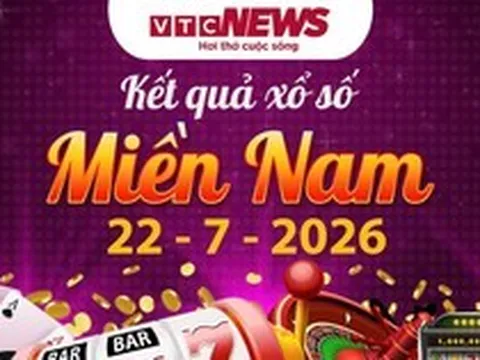 XSMN 22/7 - Kết quả xổ số miền Nam hôm nay 22/7/2026