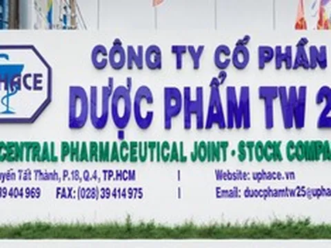 Dược phẩm TW25 báo lãi quý II/2026 tăng hơn 23 lần dù doanh thu giảm