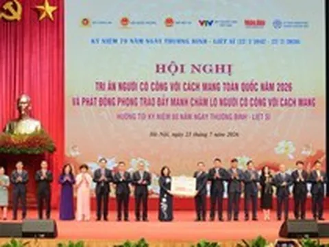 TPBank ủng hộ 15 tỷ đồng cho Quỹ “Đền ơn đáp nghĩa”, góp phần tri ân người có công với Cách mạng