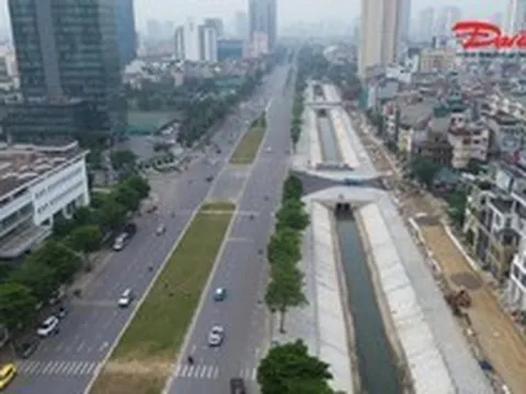 Tuyến đường kết nối Tây Hồ Tây "thay da đổi thịt" sau dự án chống ngập
