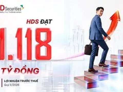 HDS gia nhập nhóm lãi nghìn tỷ, lợi nhuận quý II/2026 gấp gần 4 lần cùng kỳ