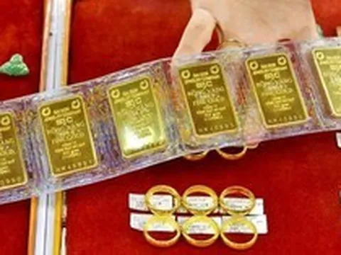 Giá vàng nhẫn trơn, vàng miếng chiều tối 24/7: SJC và PNJ tăng mạnh trở lại