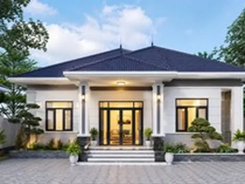 Chi phí xây nhà 1 tầng 90m² bao nhiêu tiền?