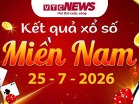 XSMN 25/7 - Trực tiếp XSMN hôm nay thứ 7 25/7/2026