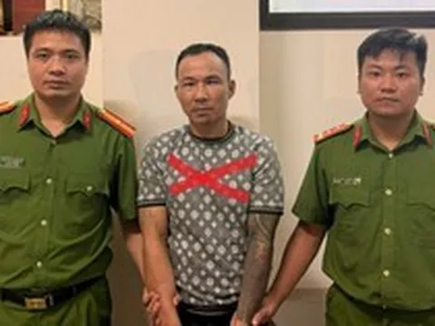 Bắt Chiến "sa cơ" khi đang trốn ở gần cầu vượt cao tốc Hà Nội - Hải Phòng