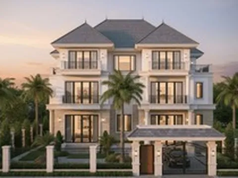 Chi phí xây nhà 3 tầng mái Thái 80m² bao nhiêu?