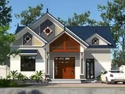 Chi phí xây nhà mái Thái 1 tầng 3 phòng ngủ 100m² bao nhiêu?