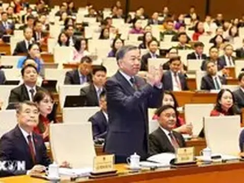 Lãnh đạo Đảng, Nhà nước dự Kỳ họp không thường lệ thứ Nhất, Quốc hội khóa XVI