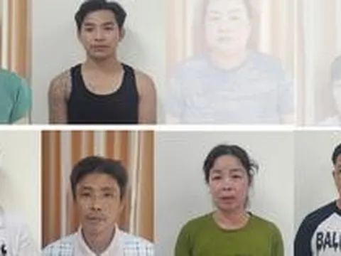 Ra quyết định khởi tố Võ Thị Mai SN 1973 cùng 8 người khác
