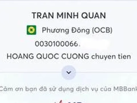 Công an xác minh 12 giao dịch chuyển khoản liên tục với tổng 5 tỷ đồng vào lúc 16 giờ