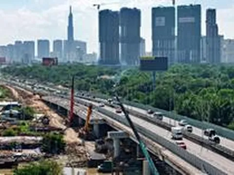 Diện mạo đường nối cao tốc TP.HCM - Long Thành sau gần 8 tháng thi công
