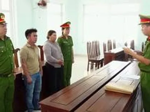 Thi hành lệnh khám xét đối với chủ đất Trần Thị Thúy Linh SN 1980