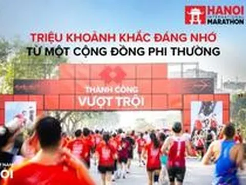 Giải Marathon Quốc tế Hà Nội Techcombank 2026: Giải chạy biểu tượng quốc gia, khẳng định tầm vóc khu vực