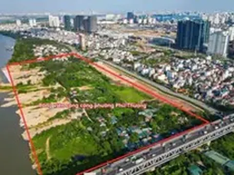 Gia hạn thời gian thực hiện dự án Trục đại lộ cảnh quan sông Hồng